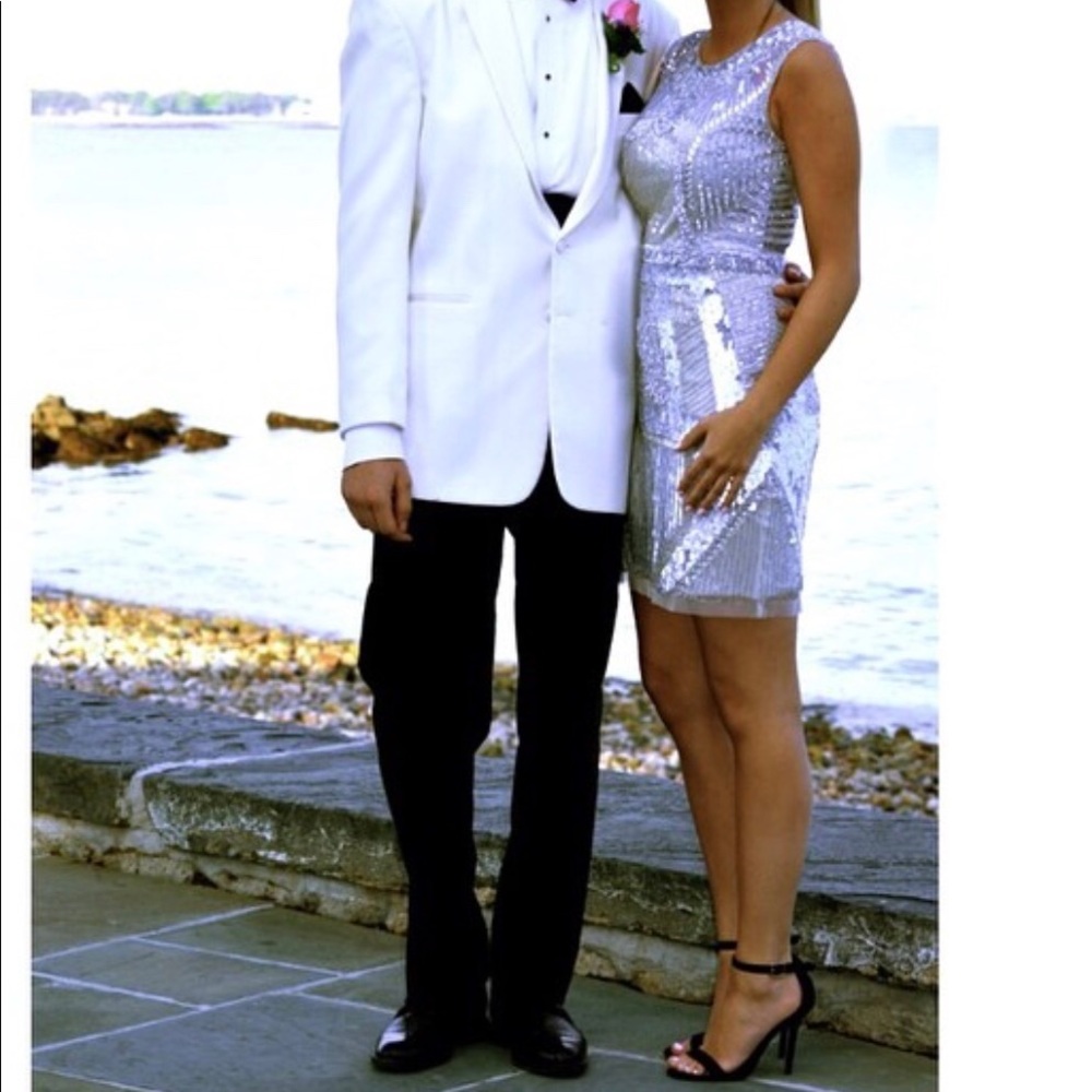 Aidan Mattox sequin dress